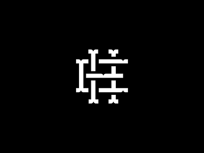 H+E Monogram bold branding custom mark e letter geometric h letter he monogram lettermark logo mark minimalistic monogram negative space simple typography