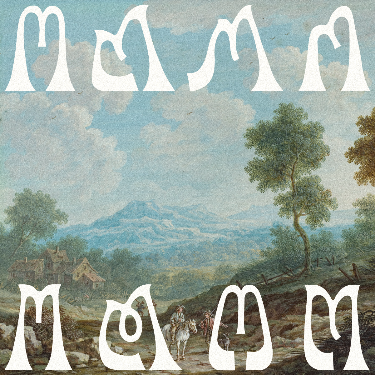 M's of MC Bueno alternative art direction artsy branding design font font design fonts graphic design handmade hippie independent indie local logo organic small business type type design typography