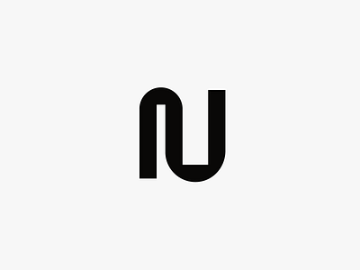 N Letter branding curved logo custom mark geometric lettermark logo mark minimal logo minimalistic n letter n letter logo n letter mark negative space simple symbol
