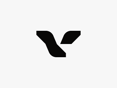 V Letter bold branding custom mark geometric lettermark logo mark minimal logo minimalistic modern logo negative space symbol type design v letter v letter logo