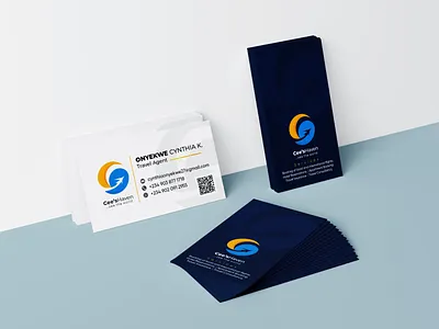 Business Card branding business card graphic design travel
