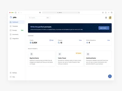 AI SaaS Dashboard Concept ai chatgpt dark mode dashboard light product design saas saas dashboard ui ux