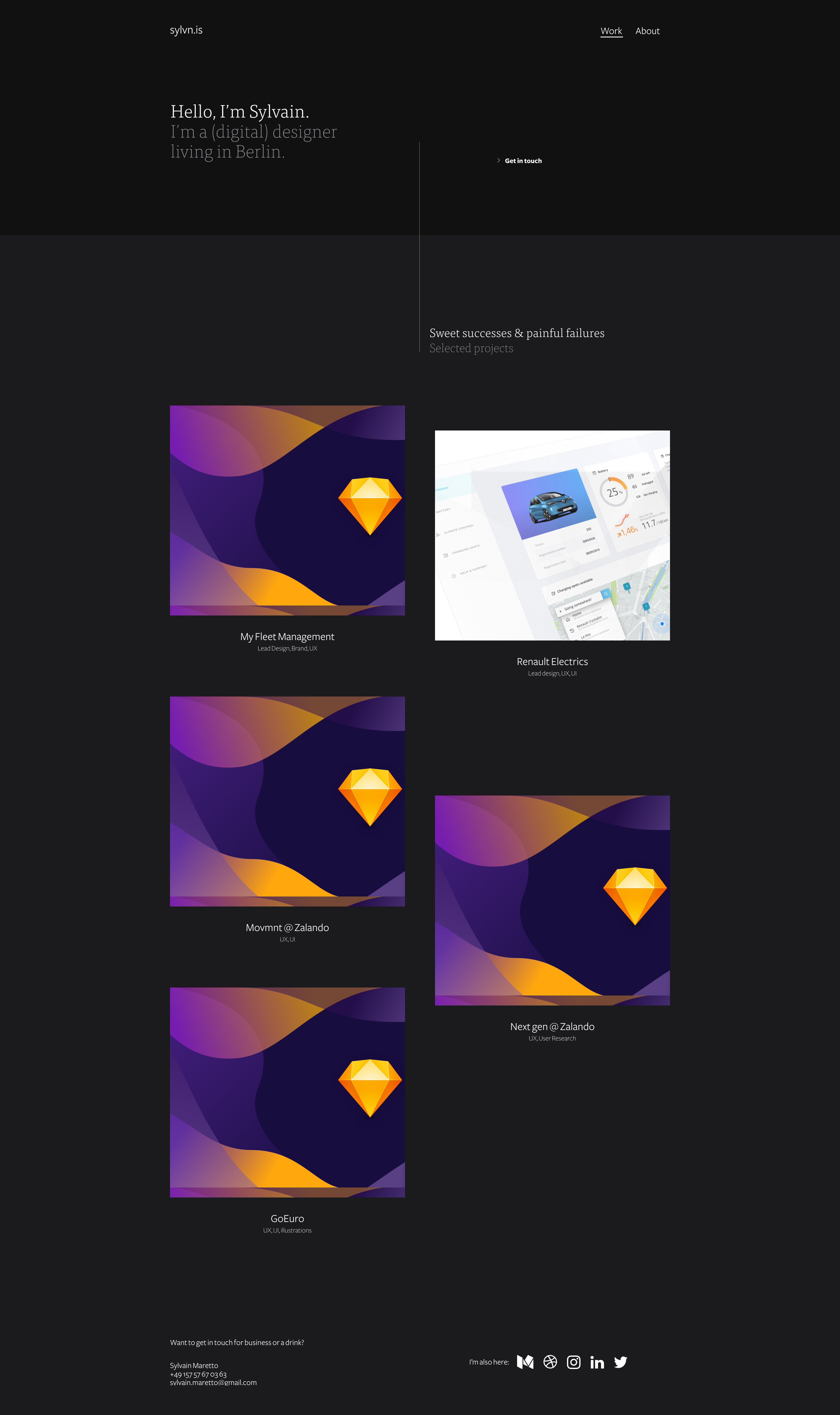 My old portfolio didn't age so bad case study framer portfolio ui webdesign webflow