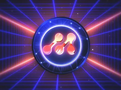 Metrika: POAP's for a Web3 Blockchain Startup blockchain blockchain branding brand campaign crypto crypto logo cryptocurrency dao decentralized futuristic nft nft design poap retro scifi retro synth swag synthwave tech startup branding vaporwave web3 web3 logo