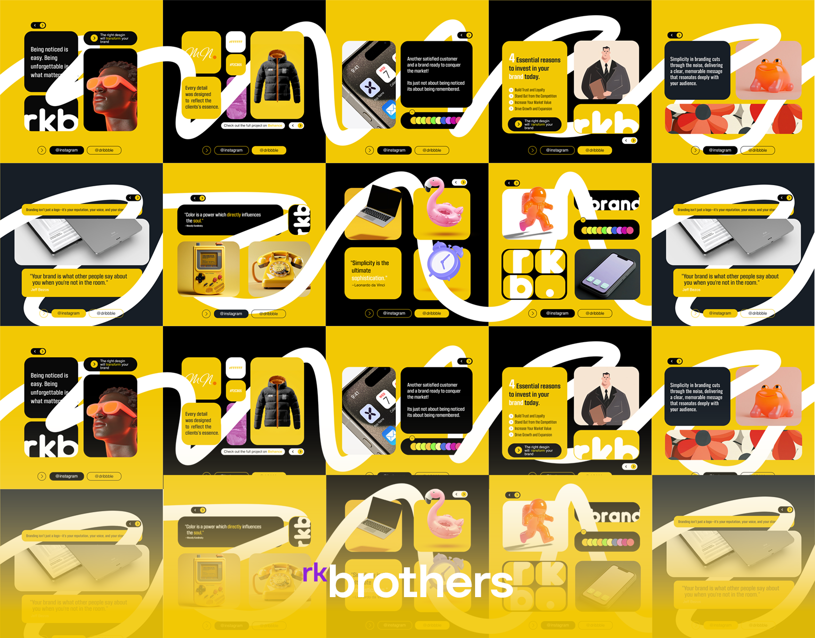 Example of Scroll Stopping Social Media Design