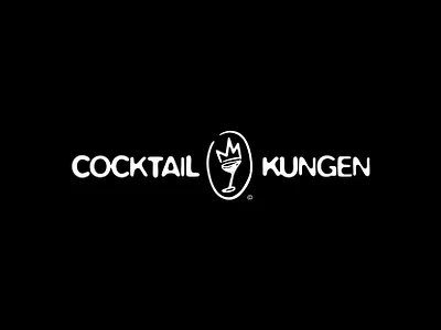 Logo | Cocktail Kungen branding cocktail design graphic design king kungen logo stockholm sweden typography