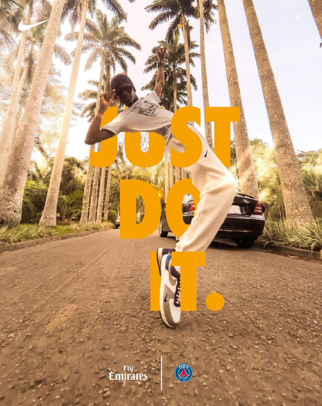 NIKE Ad Concept - 'JUST DO IT' advertising brand identity branding graphic design graphic designer nike photography visual identity