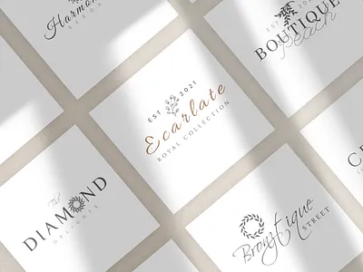 Luxury & Organic Logo Collection beauty skincare logo botanical logo dribbble logo showcase eco luxury brand elegant logo handmade aesthetic luxury logo minimal logo design modern serif logo nature inspired logo organic branding premium logo design soft feminine branding sustainable branding wellness brand identity