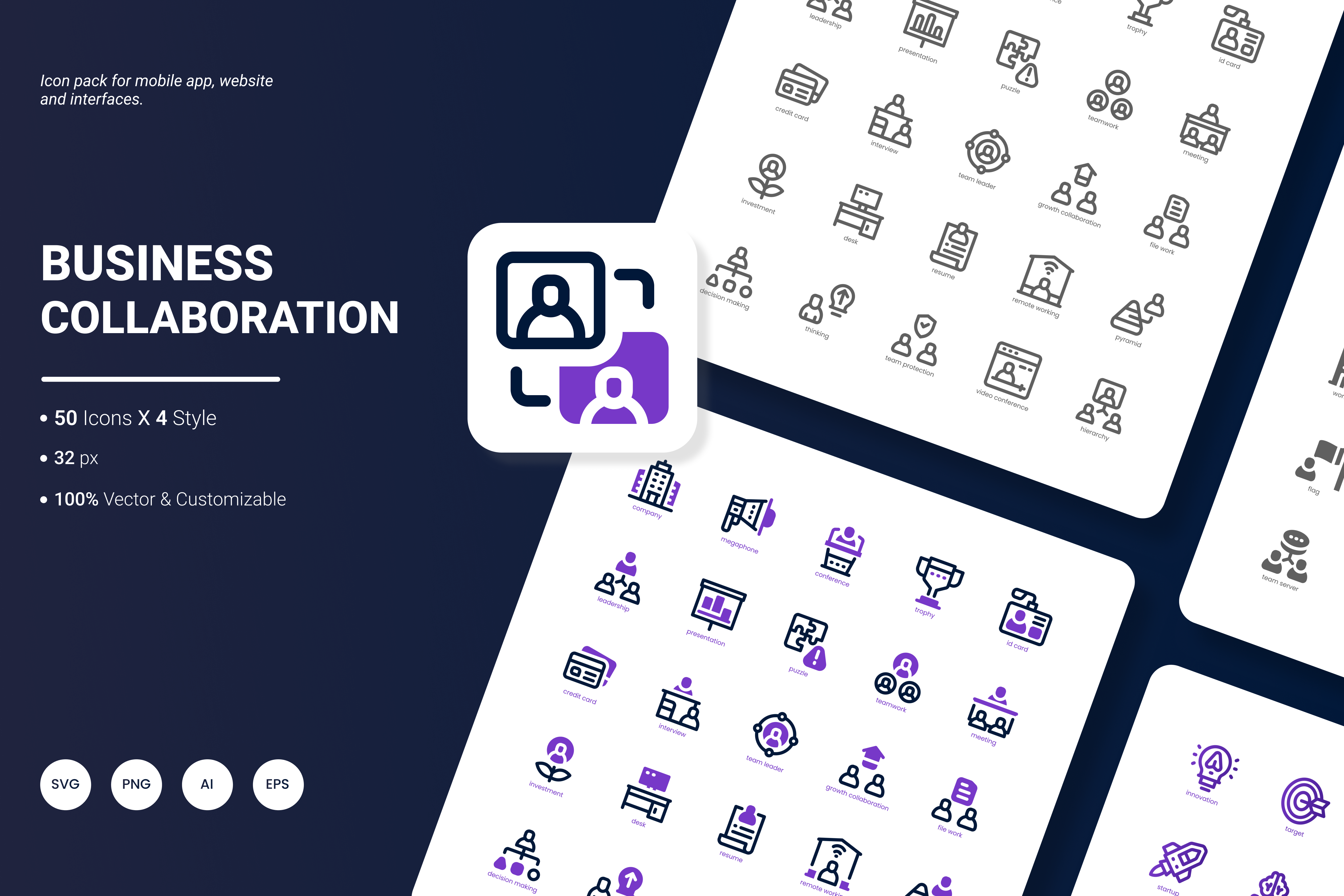 Business Collaboration Icon Pack business collaboration icon icon design icon pack icon set team teamwork