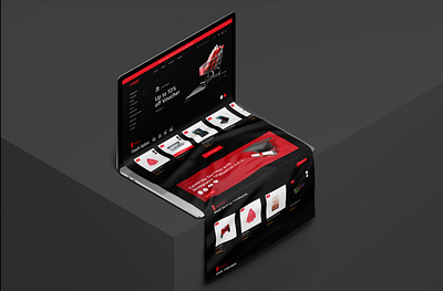 E-Commerce landing page graphic design home page design landing page ui uiux