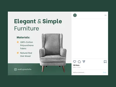 Social Media Post - Interior & Furniture