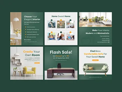 Social Media Post - Interior & Furniture