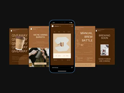 Instagram Story - Coffee Shop