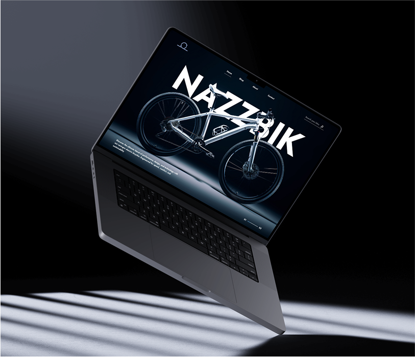 Revolution Ride: The Future of Cycling🚴‍♂️ design development figma ui wordpress