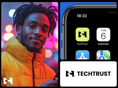 Branding for Techtrust 💳 brand designer brand guide brand guidelines brand identity brandbook branding coporate identity fintech graphic design logo logo design minimalistic logo tech logo visual identity web 3