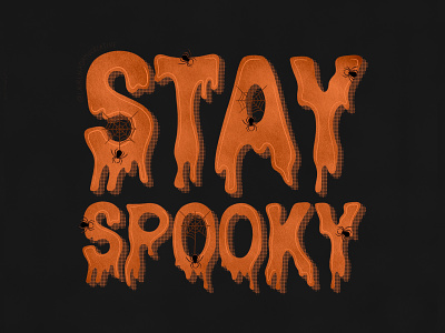 Hand Drawn Illustration design graphic design halloween illustration procreate spooky spooky szn typography