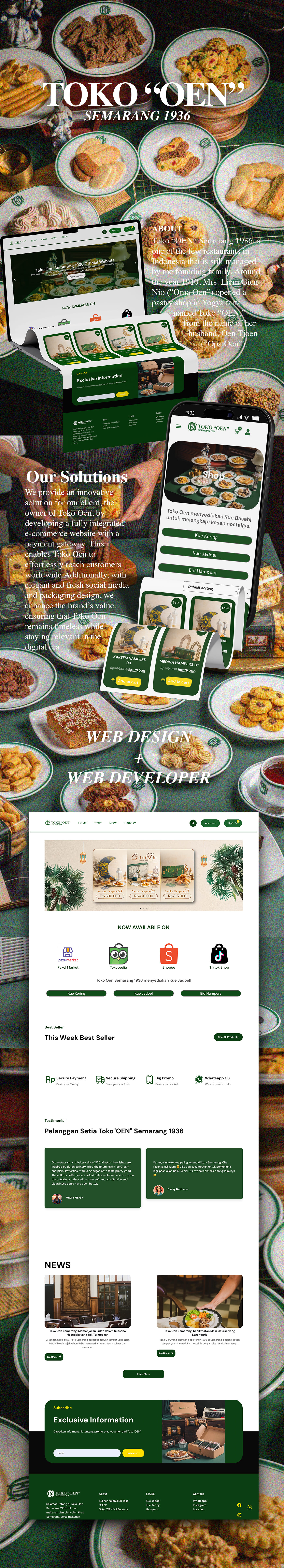 Example of Landing Page Design