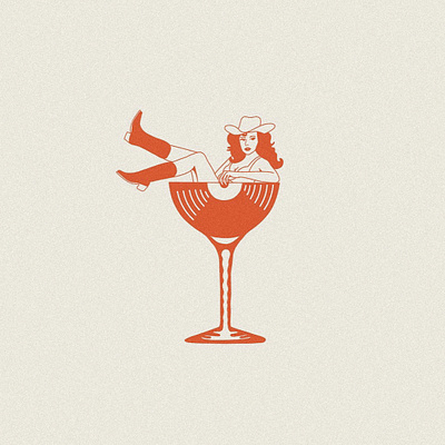 Bar and Lounge Illustration brand design branding design graphic design illustration logo martini vector