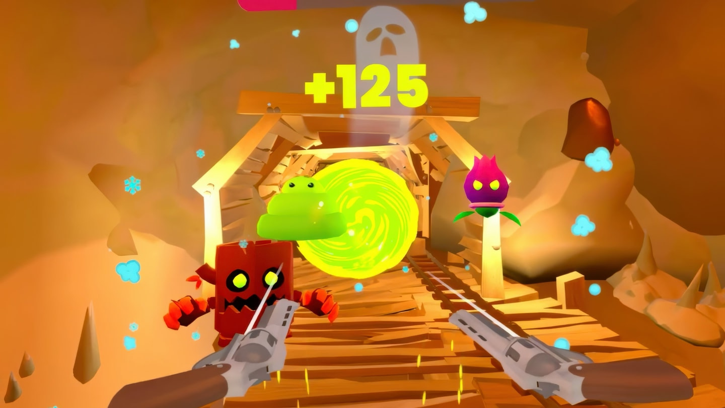 Alien Shooter on Meta Quest 3d animation apple vision pro ar augmented reality fps game game design game development meta quest mixed reality oculus spatial computing spatial design ui unity vision pro visionos vr xr