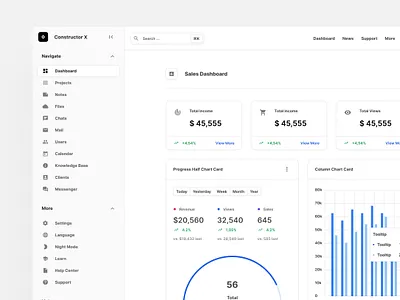 Dashboard Download admin admin panel dashboard design design system download interface product ui ui kit ux web
