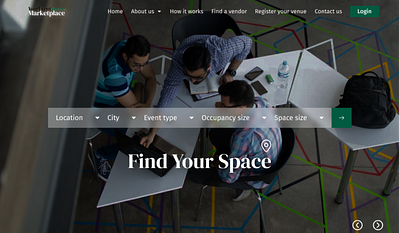 YourEventVenue - redesign