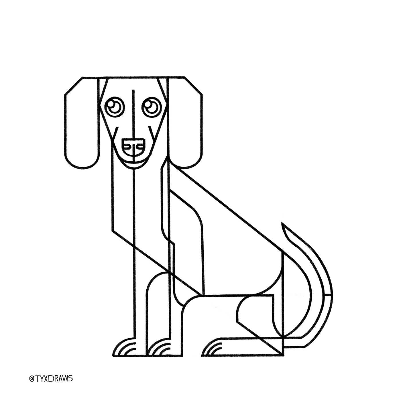 Jasmine 2d art art branding cat design dog geometric graphic icon illustration illustrator line logo pet ui