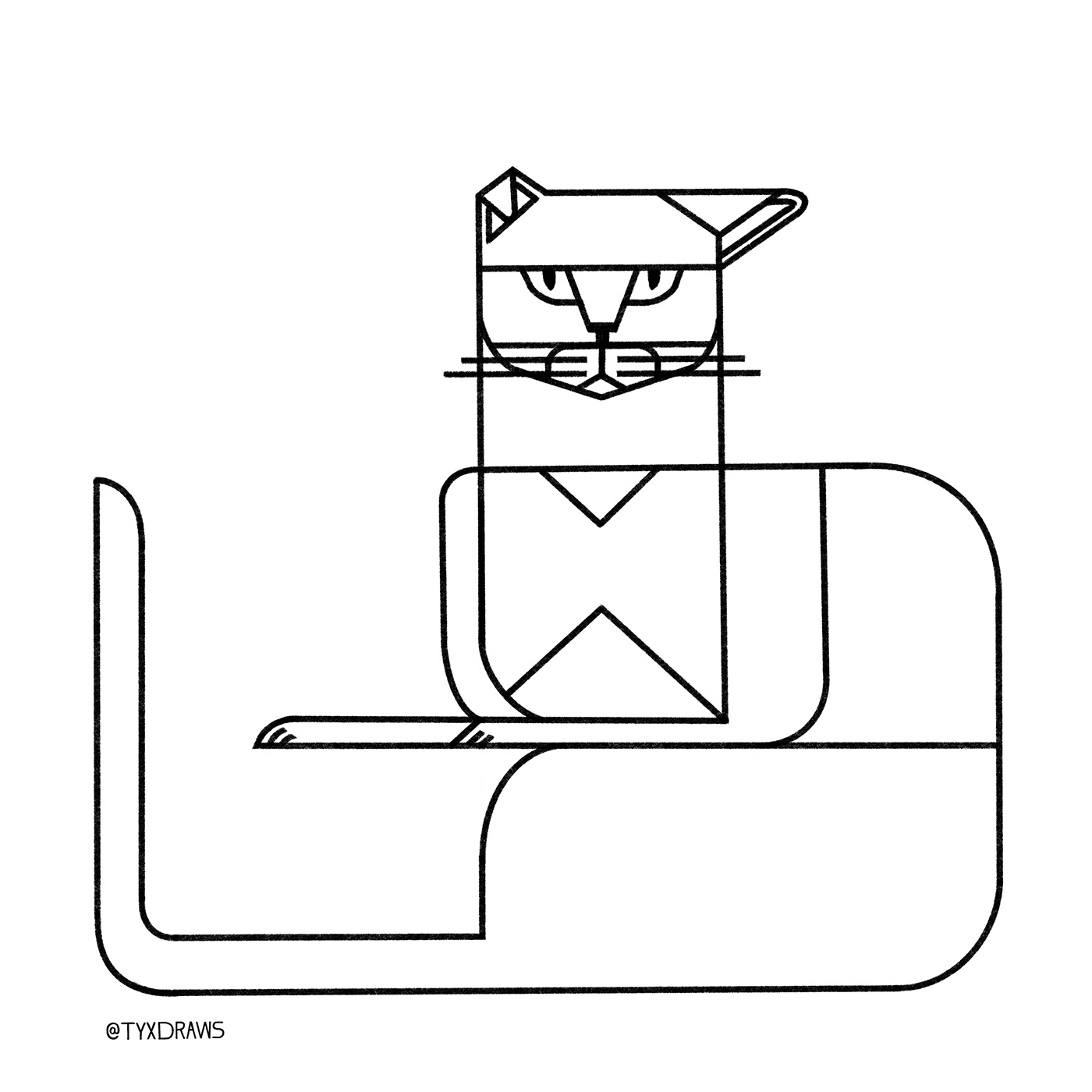 Maddox 2d art animal art branding cat design dog geometric graphic icon illustration illustrator line logo pet ui