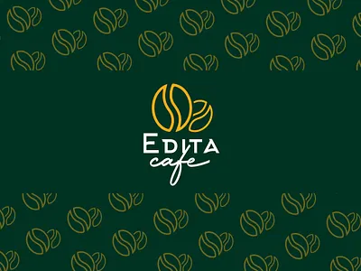 Branding for Edita Cafe brand branding branding identity cafe coffe shop logo visual identity