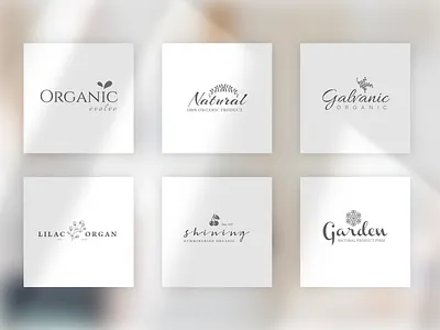 Luxury & Organic Logo Collection 4 beauty skincare logo botanical logo eco luxury brand elegant logo handmade aesthetic luxury logo minimal logo design modern serif logo nature inspired logo organic branding premium logo design soft feminine branding sustainable branding wellness brand identity