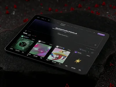 Anyone Platform 3d animation app bitcoin crypto crypto trading cryptocurrency game gradient market mobile nft play swap terminal trading ui wallet web web3