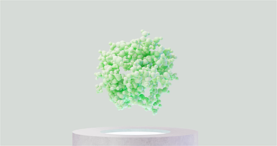 3D visualization of the substance Fitomag 3d 3d molecules 3d visualization 3danimation abstract3d animation molecule