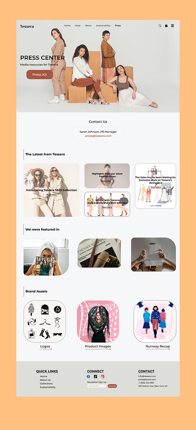 Press Web Page #DailyUI app branding design graphic design illustration logo typography ui ux vector