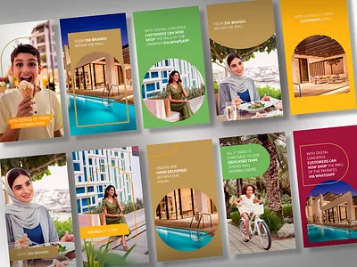 Social Media animation art direction branding graphic design logo ui