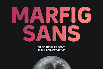 Marfig Sans Display Font branding font fonts graphic design lettering logo maulana creative maulanacreative nostalgic sans font sans serif
