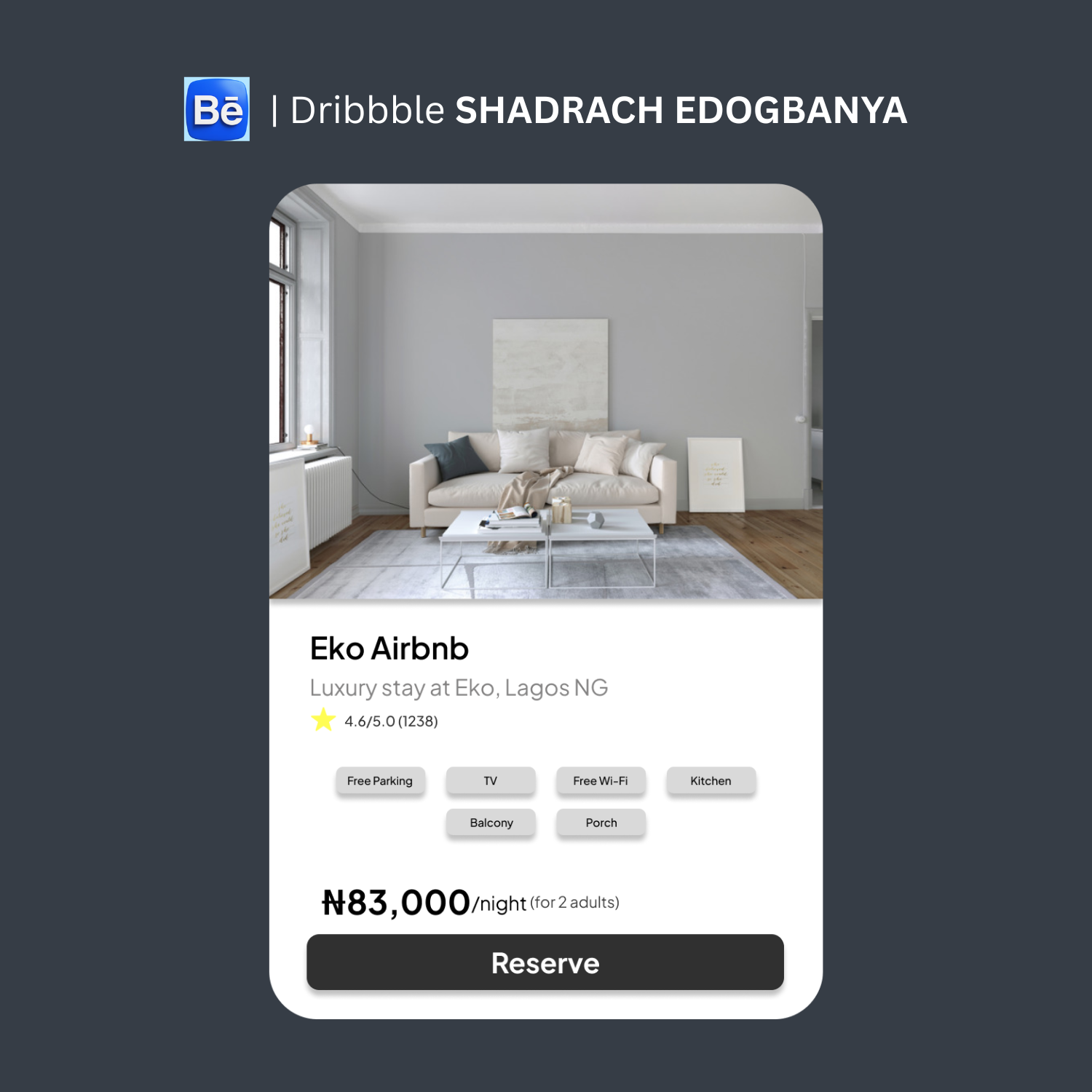 Reservation Card UI design branding figma graphic design product design ui ux research