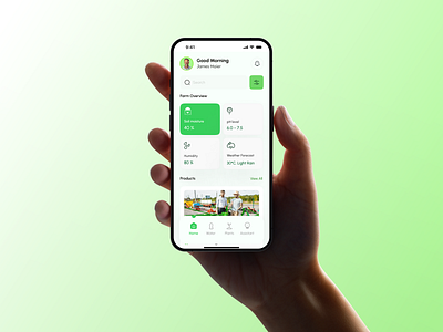 🌾 Farmly – Smart Farming, Simplified 🌱 agritech dashboard farmmanagement iot smartfarming ui ux