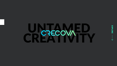 CRECOVA Logo branding graphic design logo typography ui