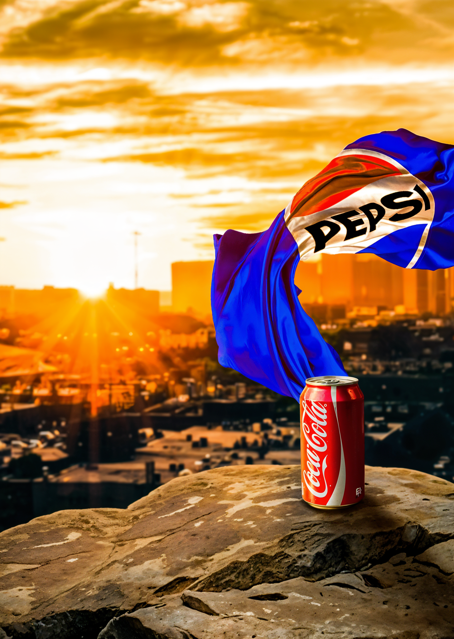 Example of Cocacola x Pepsi Manipulation