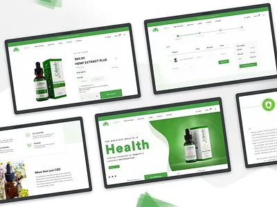 Hemp Shop website design illustration product design ui design inspiration ui design services uiux consulting services uiux design system ux researcher website design