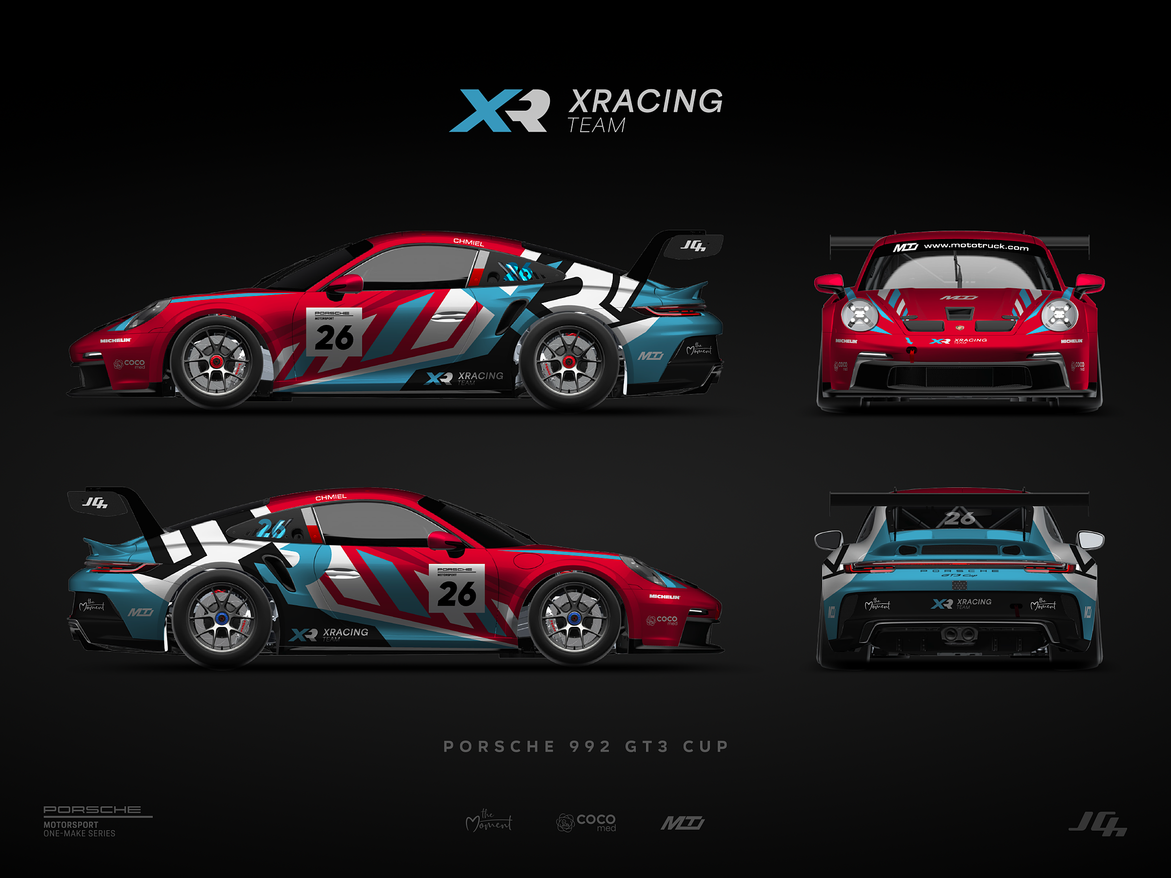 Example of Car Wrap Design + Mockup