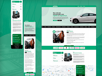 Sinos Info | Website car figma green law seo ui ux web design website wordpress