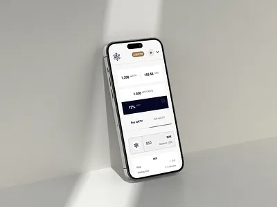 dapp Mobile View app blockchain crypto cryptocurrency dapp defi ethereum mobile screen design staking swap ui design web3
