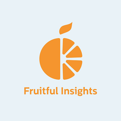 Fruitful Insights Logo branding graphic design logo design