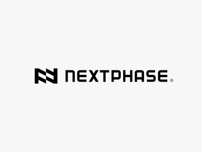Nextphase Logo Identity brand identity branding corporate identity graphic design logo logo design nextphase visual identity wordmark