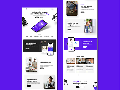 Webpage Design design figma graphic design illustration landing page landing page design manypixels web web design webpage design