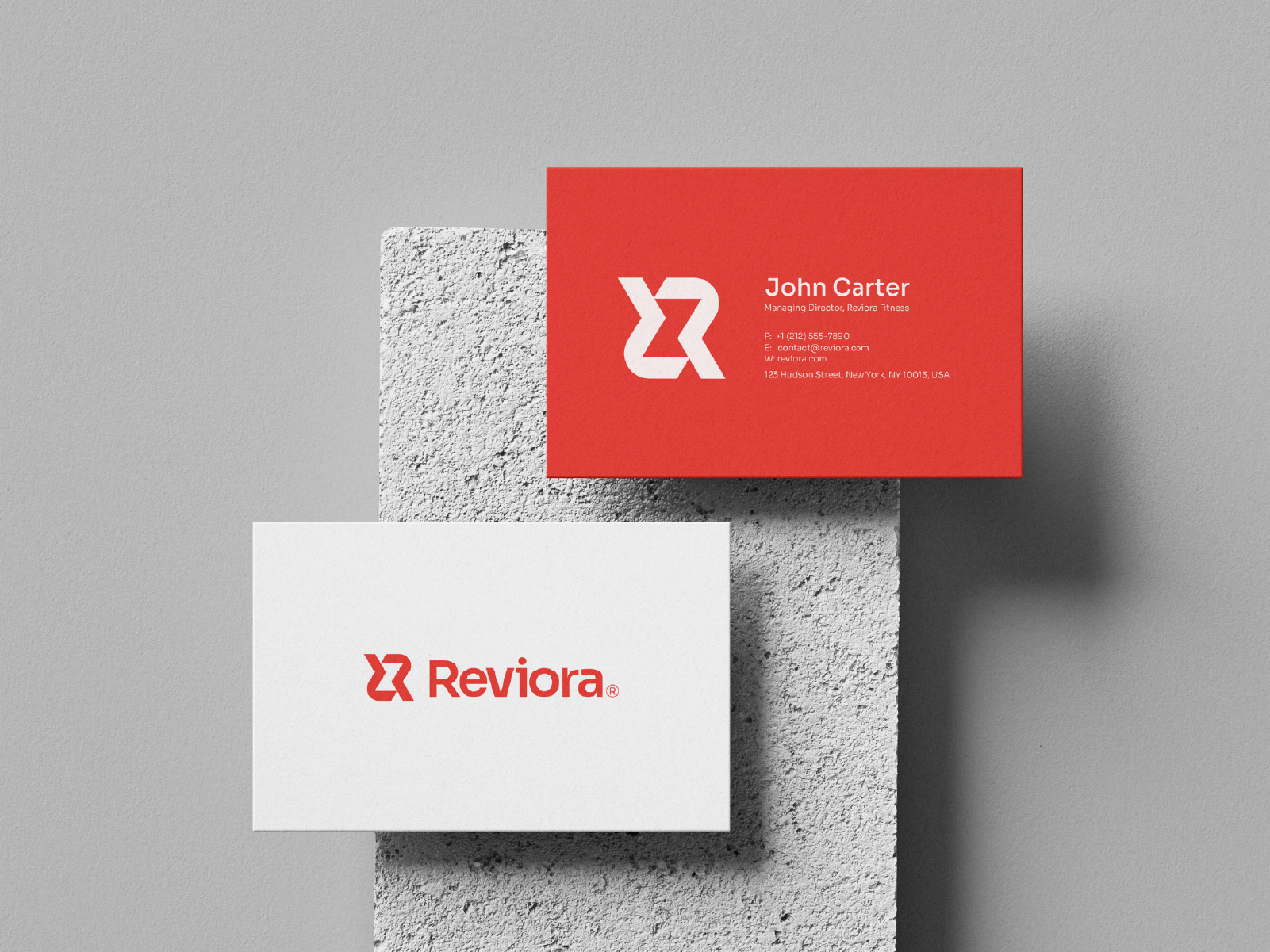 Reviora® - Visual Identity - 2024 brand identity branding fitness fitness app gym health logo logo design modern logo r r branding r fitness r gym r health r letter mark r logo r workout rr strong workout