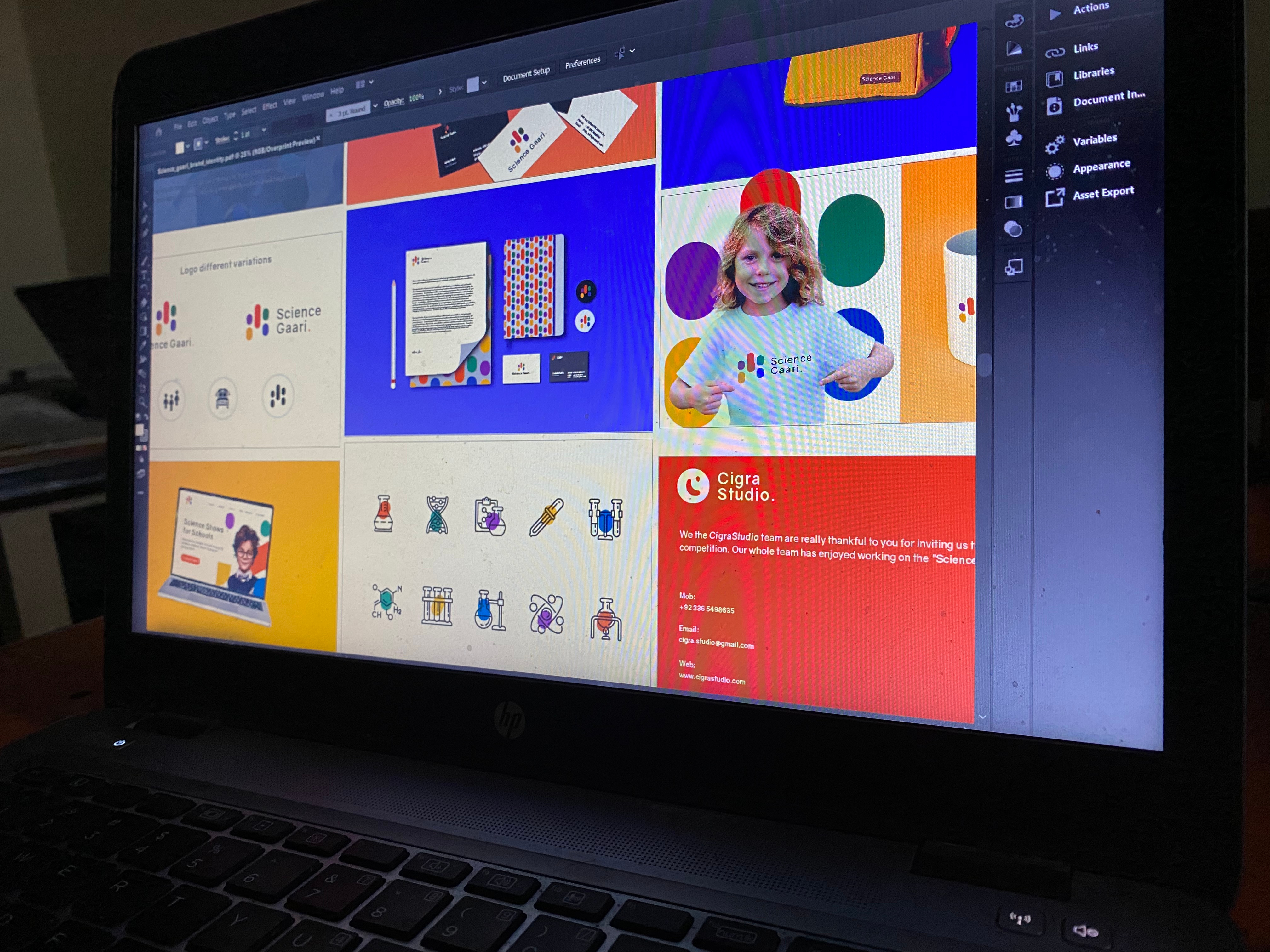 Science Gaari. Brand Identity design branding graphic design identity design logo
