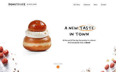Donuts animation 🍩🍪🥮 animation branding design digital donut graphic design home page illustration motion graphics ui ui design uiux ux ux design web design