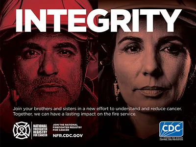 National Firefighter Registry Spec Creative Ad branding campaign creativedirection graphic design illustration logo spec