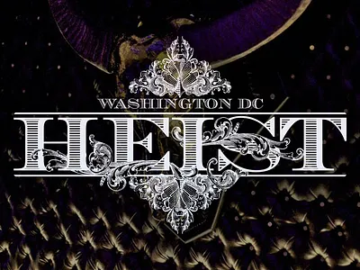 Heist Nightclub Logo graphic design illustration logo vector